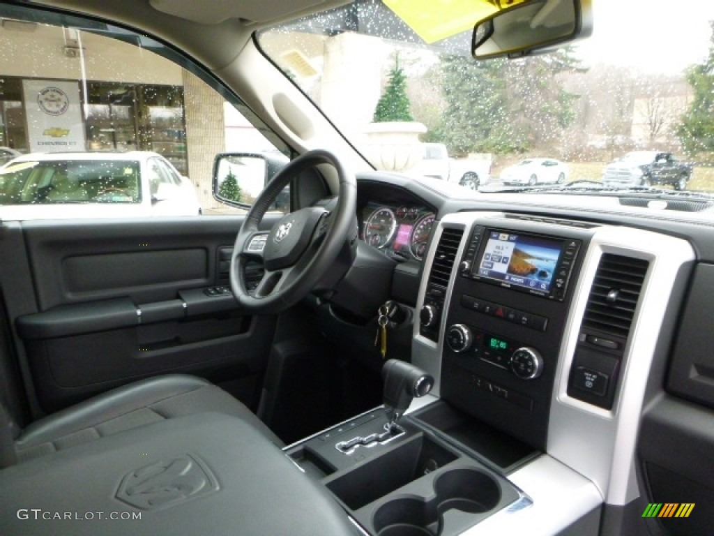 2012 Ram 1500 Sport Quad Cab 4x4 - Bright White / Dark Slate Gray photo #7