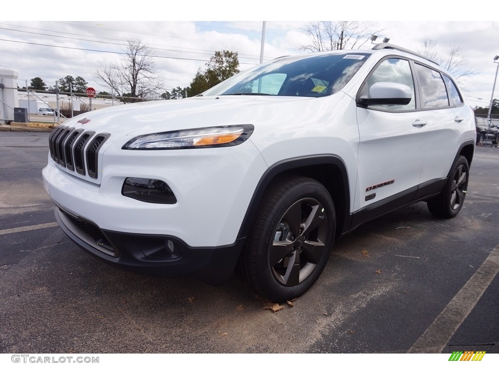 Bright White Jeep Cherokee