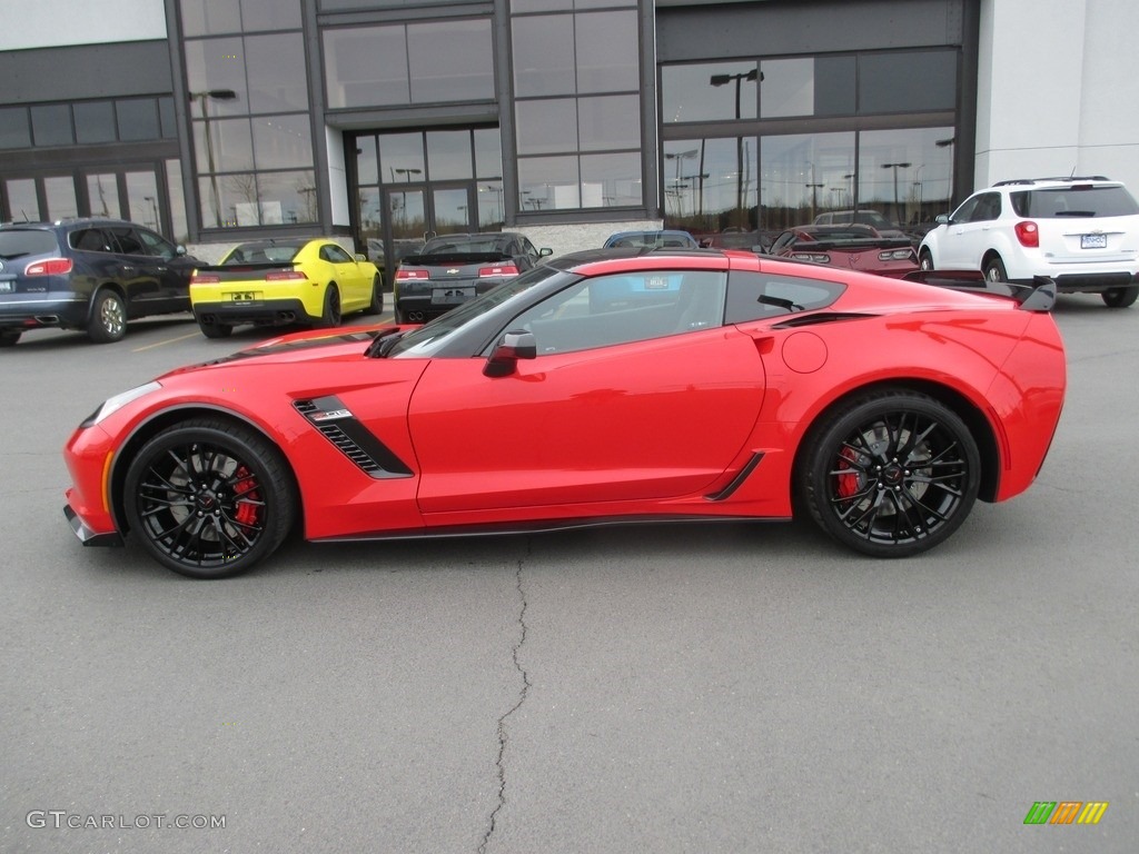 Torch Red 2016 Chevrolet Corvette Z06 Coupe Exterior Photo #111433453