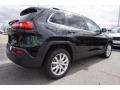 2016 Brilliant Black Crystal Pearl Jeep Cherokee Limited  photo #3