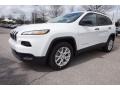 Bright White 2016 Jeep Cherokee Sport