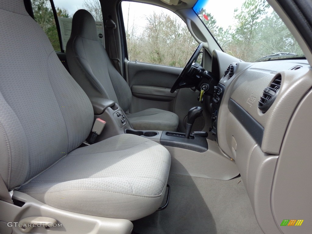 2002 Liberty Sport 4x4 - Steel Blue Pearlcoat / Taupe photo #21