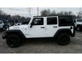 2016 Bright White Jeep Wrangler Unlimited Sport 4x4  photo #3