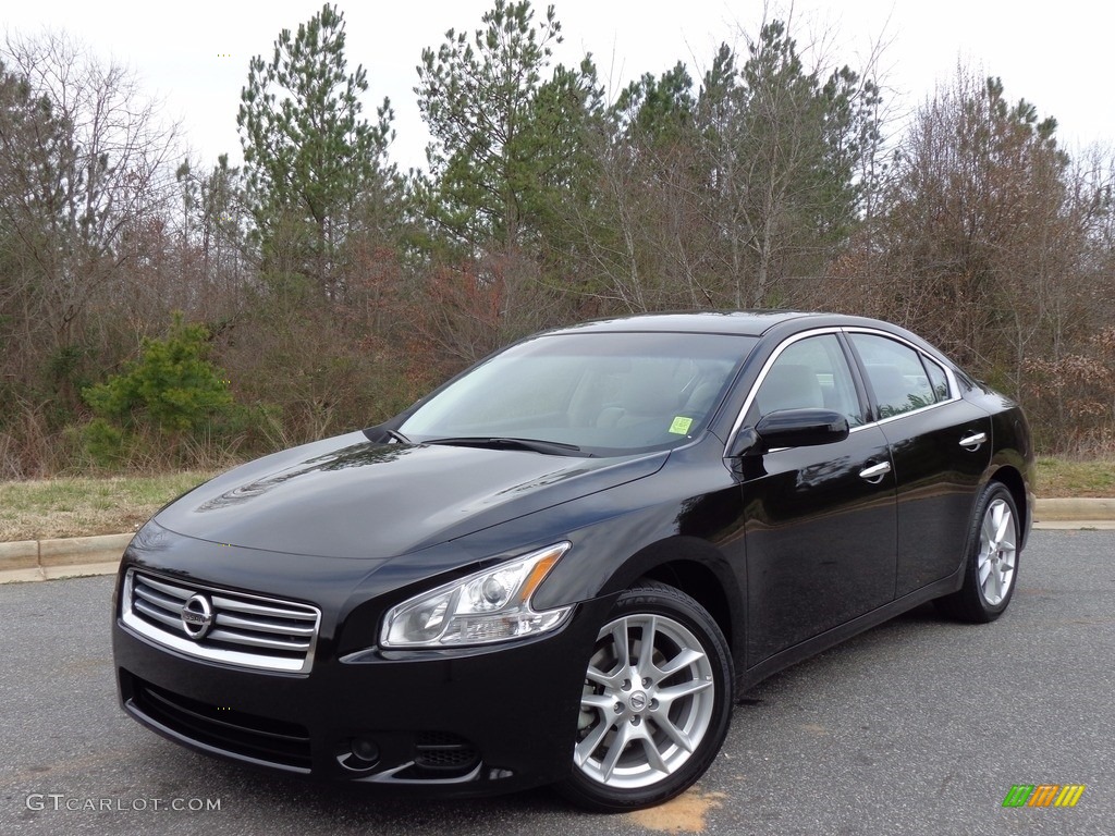 Super Black 2014 Nissan Maxima 3.5 S Exterior Photo #111437968