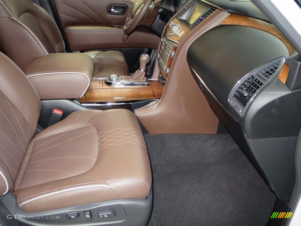 2015 Infiniti QX80 Limited AWD Front Seat Photo #111439378