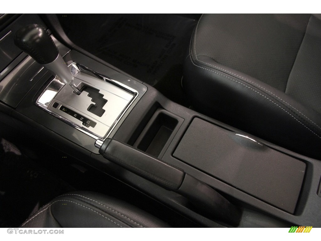 2010 Lancer GTS - Octane Blue Metallic / Black photo #12