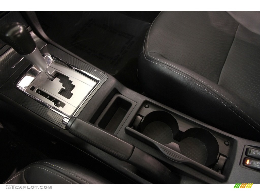 2010 Lancer GTS - Octane Blue Metallic / Black photo #13