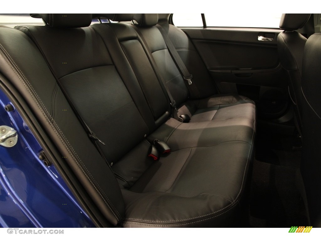 2010 Lancer GTS - Octane Blue Metallic / Black photo #15