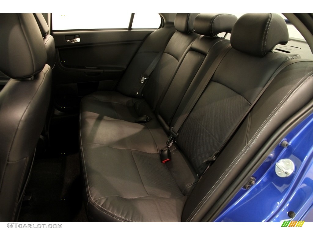 2010 Lancer GTS - Octane Blue Metallic / Black photo #16