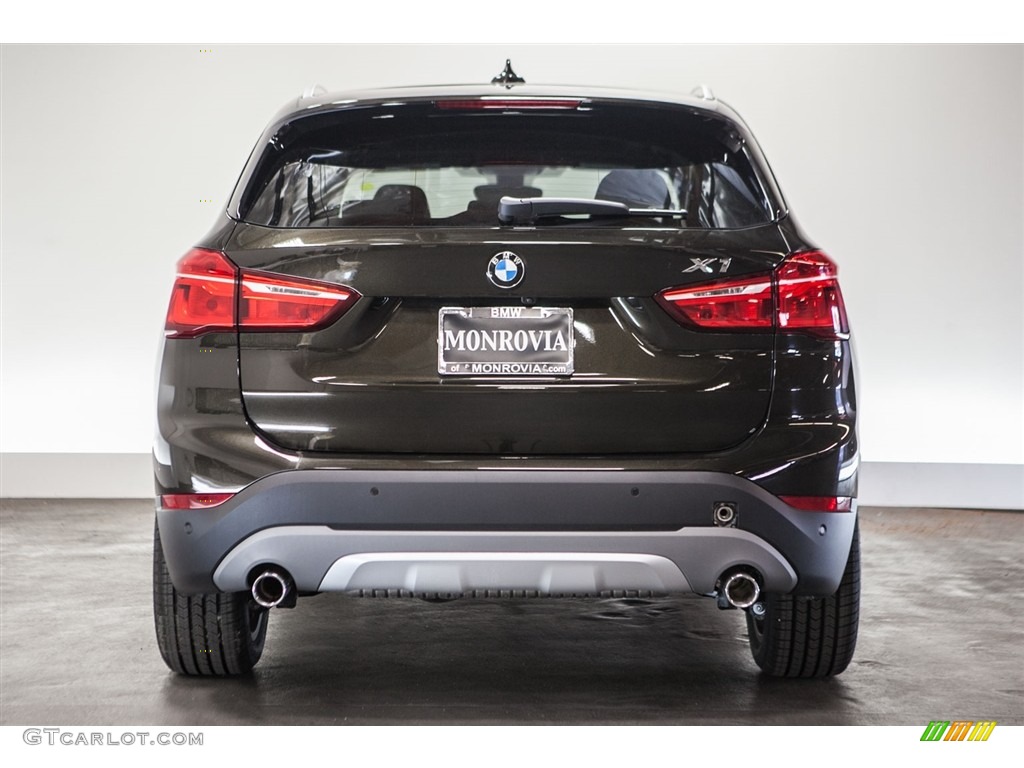 2016 X1 xDrive28i - Dark Olive Metallic / Black photo #4