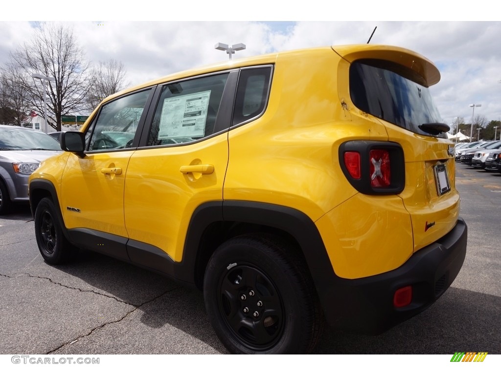 2016 Renegade Sport - Solar Yellow / Black photo #2