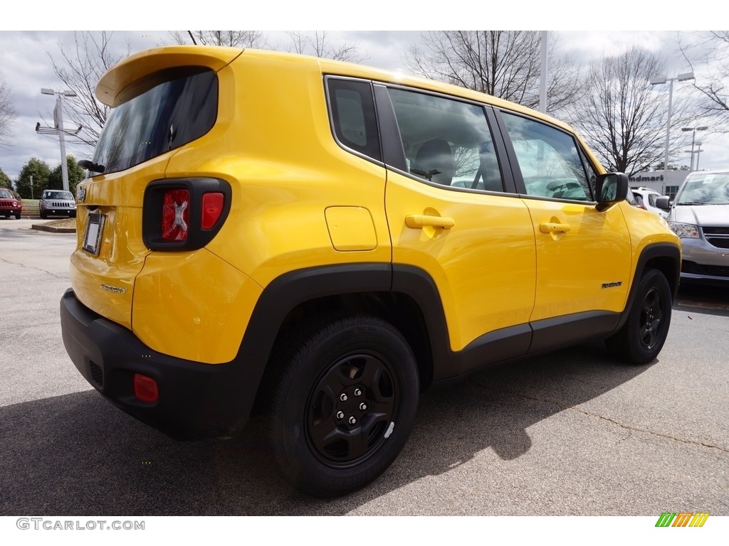 2016 Renegade Sport - Solar Yellow / Black photo #3