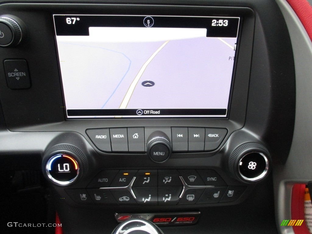 2016 Chevrolet Corvette Z06 Coupe Controls Photo #111441532