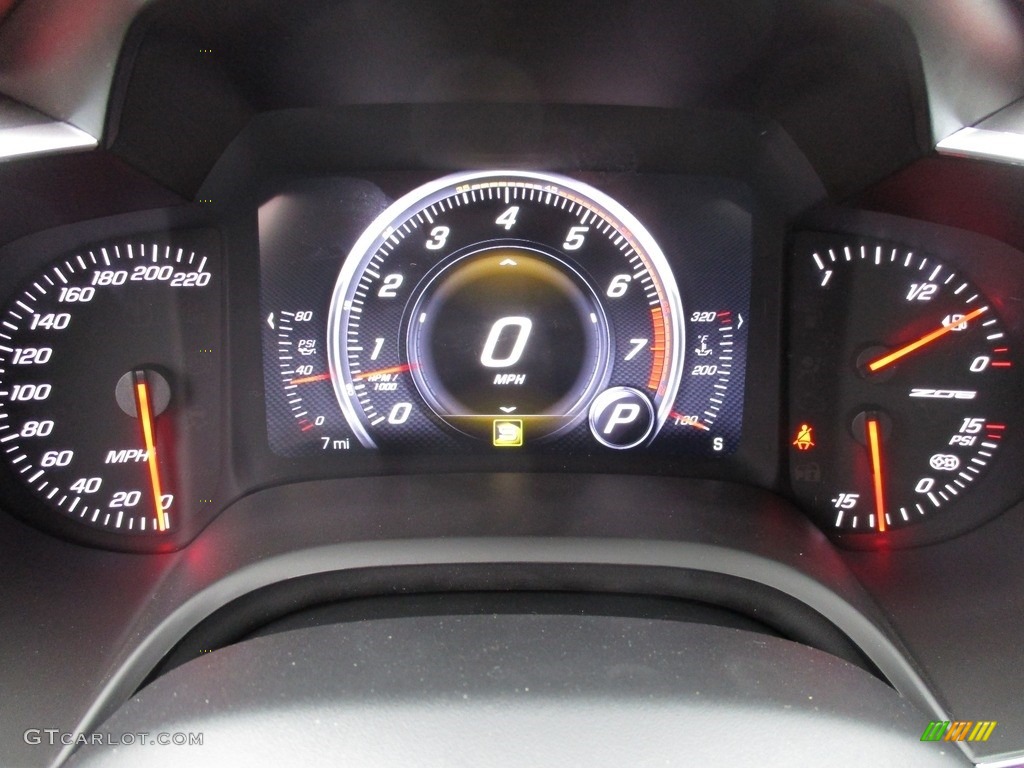 2016 Chevrolet Corvette Z06 Coupe Gauges Photo #111441601