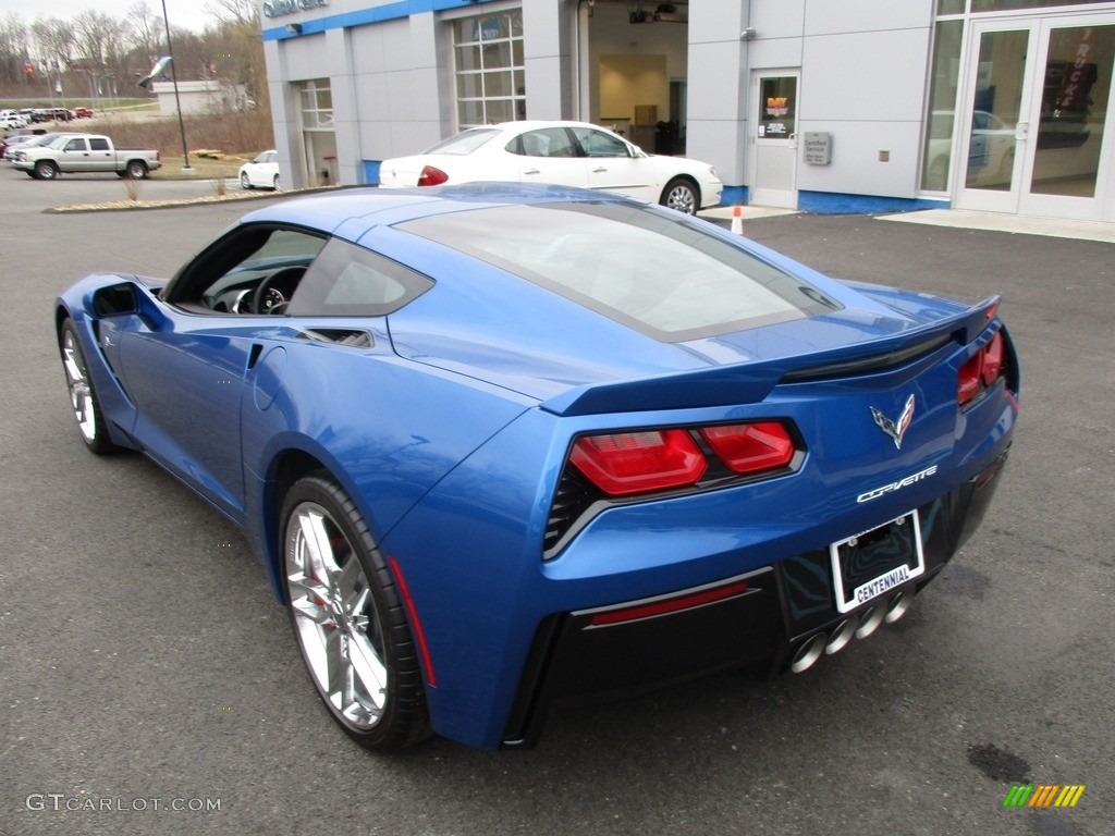 2016 Corvette Stingray Coupe - Laguna Blue Metallic / Jet Black photo #4