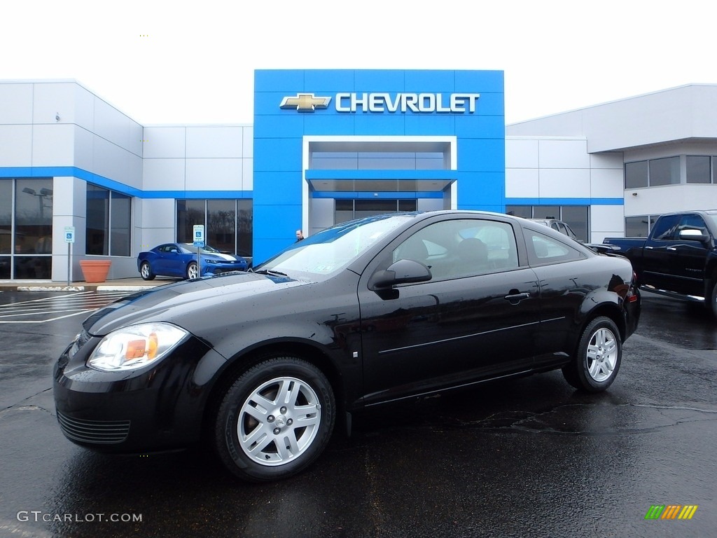 2007 Cobalt LT Coupe - Black / Ebony photo #1