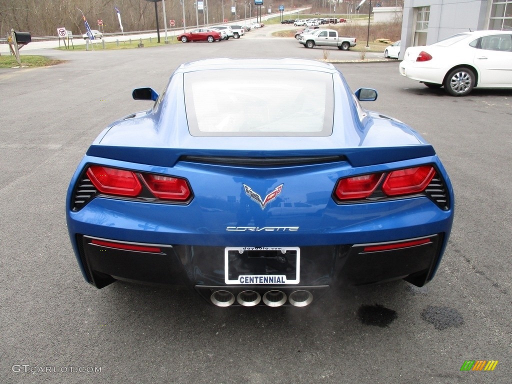 2016 Corvette Stingray Coupe - Laguna Blue Metallic / Jet Black photo #5