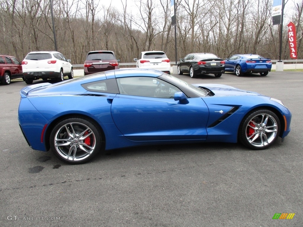 Laguna Blue Metallic 2016 Chevrolet Corvette Stingray Coupe Exterior Photo #111441772