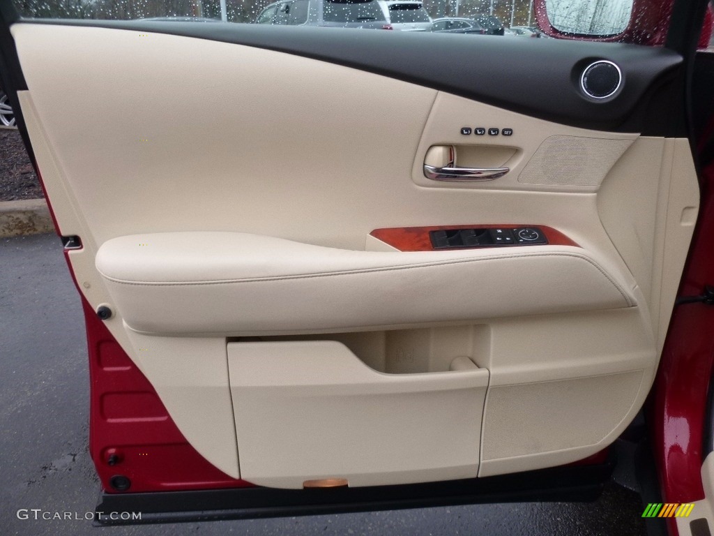 2012 RX 350 AWD - Matador Red Metallic / Parchment photo #10