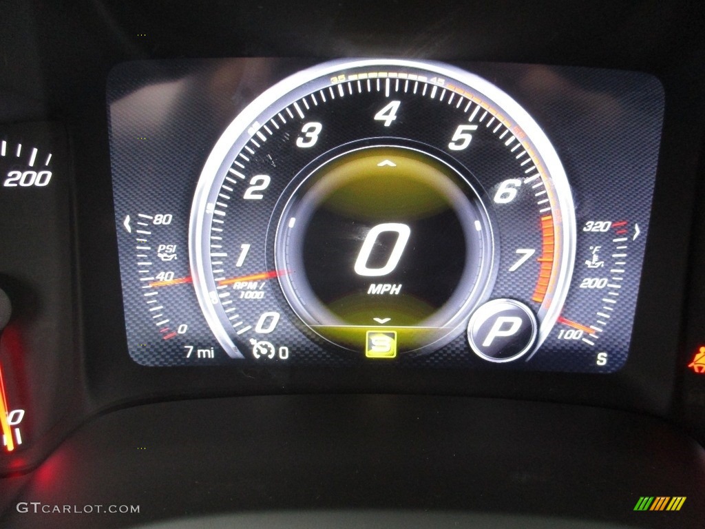 2016 Chevrolet Corvette Stingray Coupe Gauges Photo #111442057