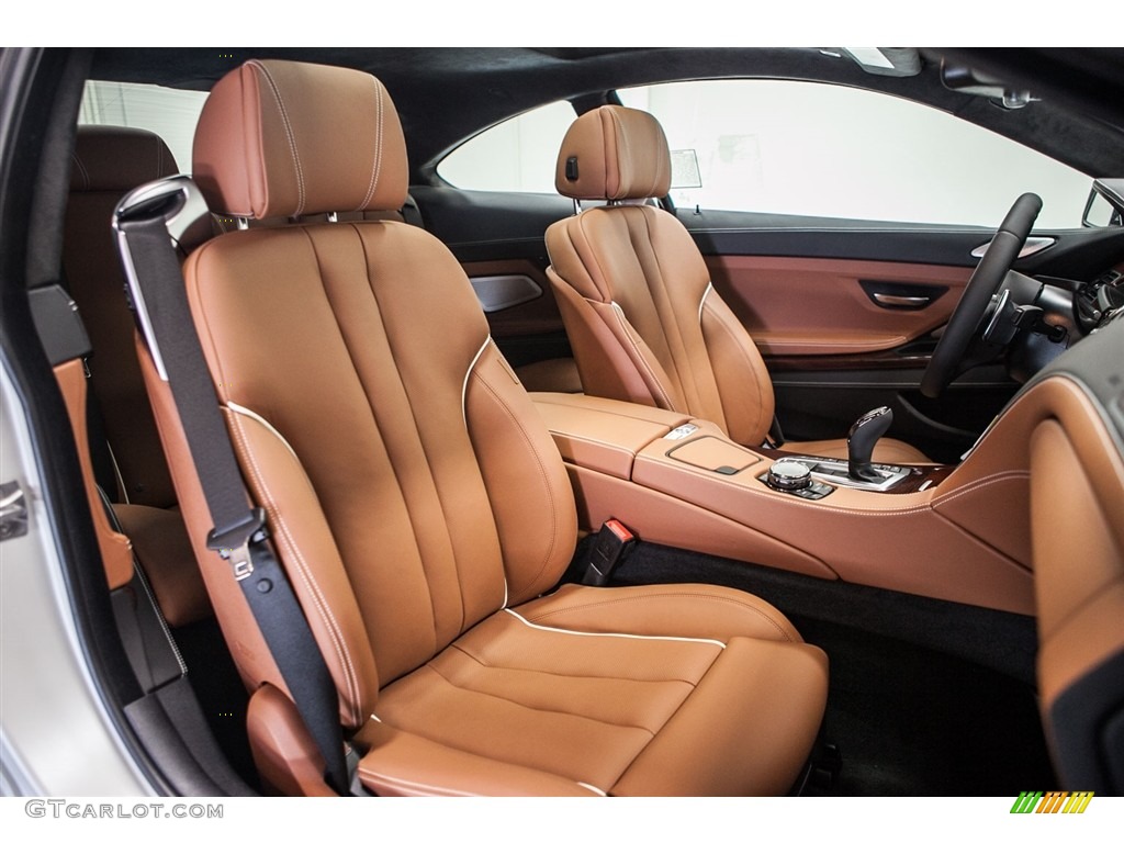 BMW Individual Amaro Brown Interior 2016 BMW 6 Series 650i xDrive Coupe Photo #111442489