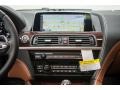 2016 BMW 6 Series BMW Individual Amaro Brown Interior Controls Photo