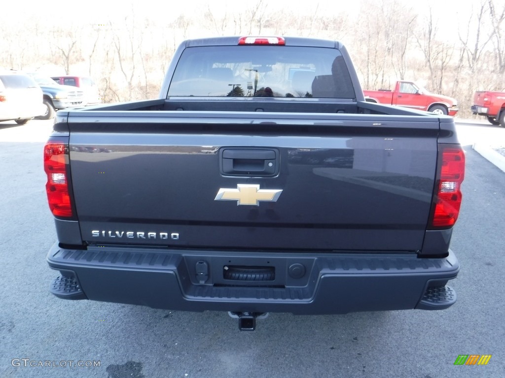 2016 Silverado 1500 WT Crew Cab 4x4 - Tungsten Metallic / Dark Ash/Jet Black photo #7