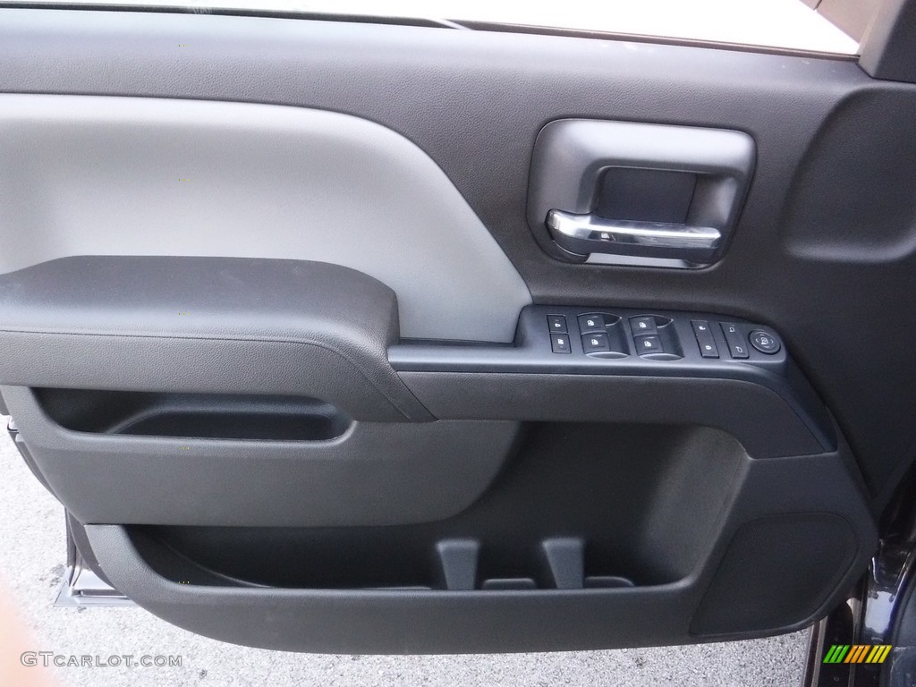 2016 Silverado 1500 WT Crew Cab 4x4 - Tungsten Metallic / Dark Ash/Jet Black photo #11