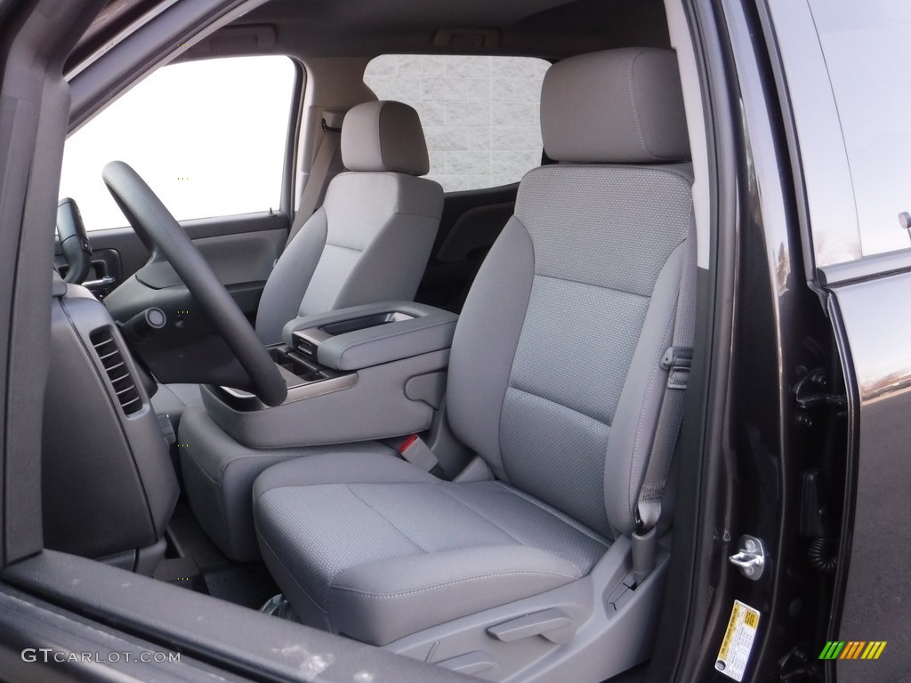 2016 Silverado 1500 WT Crew Cab 4x4 - Tungsten Metallic / Dark Ash/Jet Black photo #12