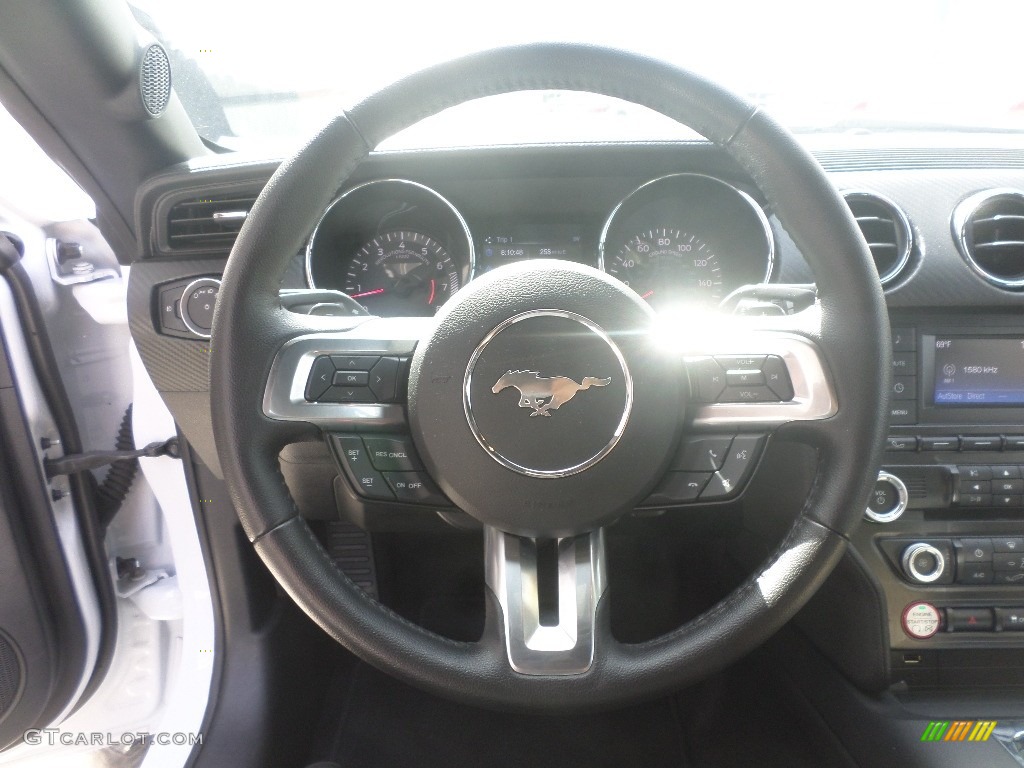 2015 Mustang V6 Convertible - Oxford White / Ebony photo #11