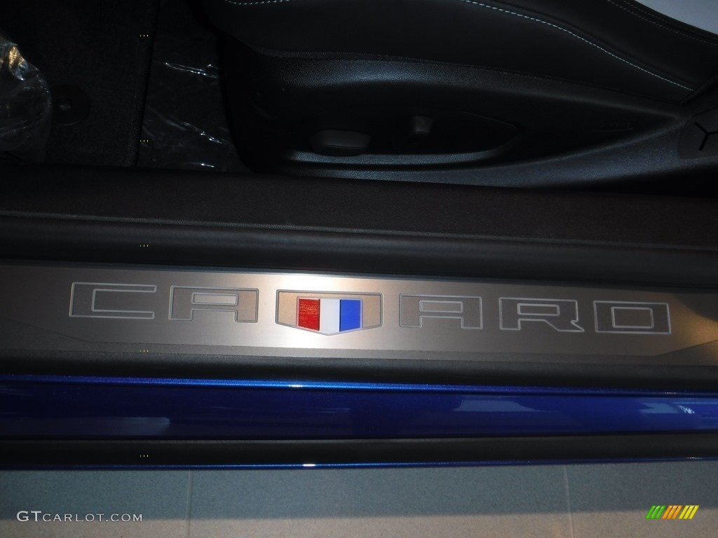2016 Camaro SS Coupe - Hyper Blue Metallic / Ceramic White photo #17