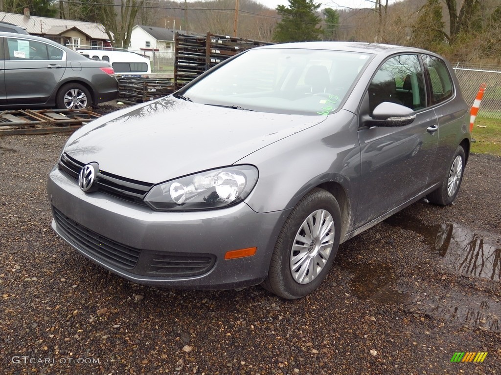 United Gray Metallic 2013 Volkswagen Golf 2 Door Exterior Photo #111446146