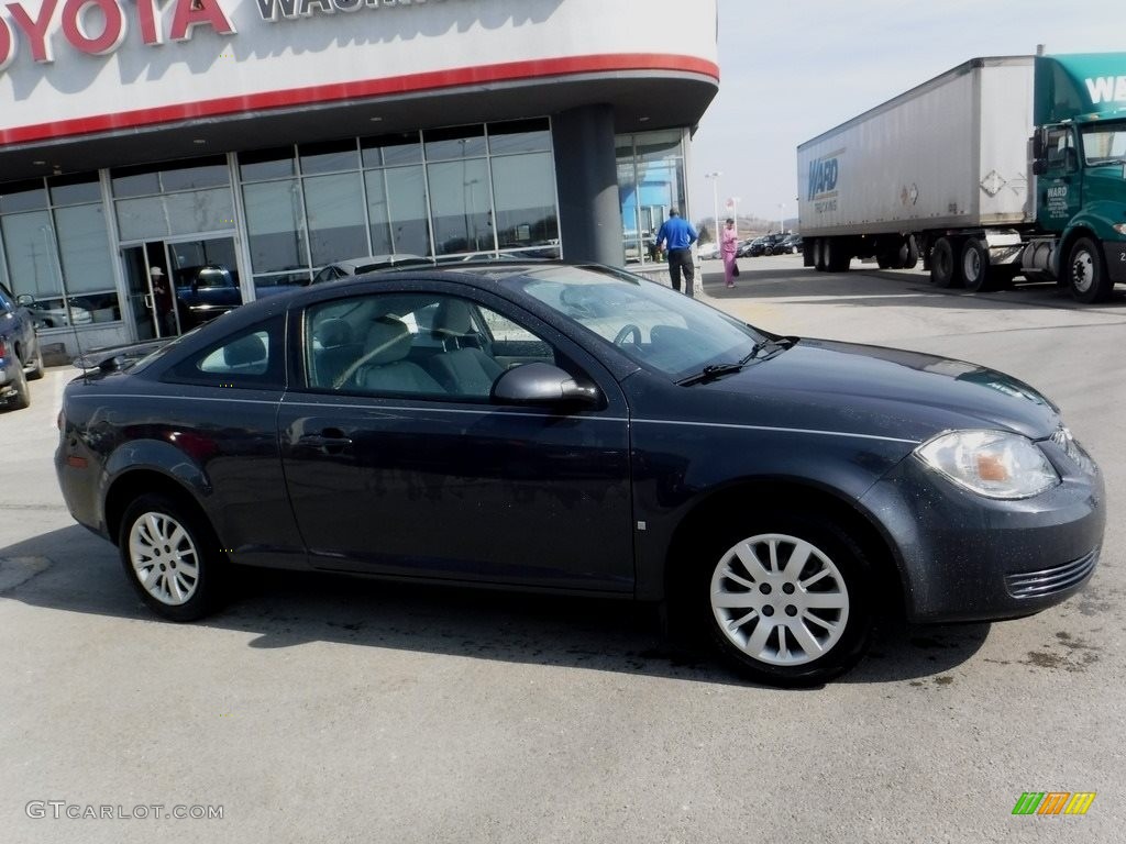 2009 Cobalt LT Coupe - Slate Metallic / Gray photo #2