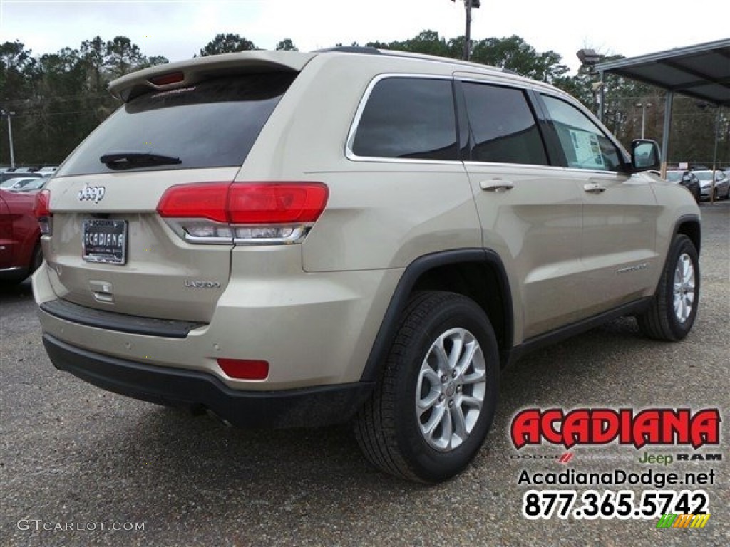 2015 Grand Cherokee Laredo - Cashmere Pearl / Black photo #3