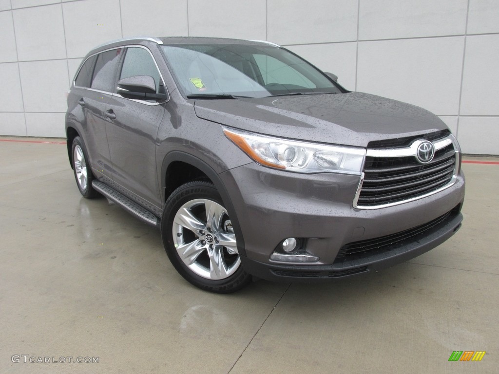 Predawn Gray Mica 2016 Toyota Highlander Limited Platinum Exterior Photo #111448297