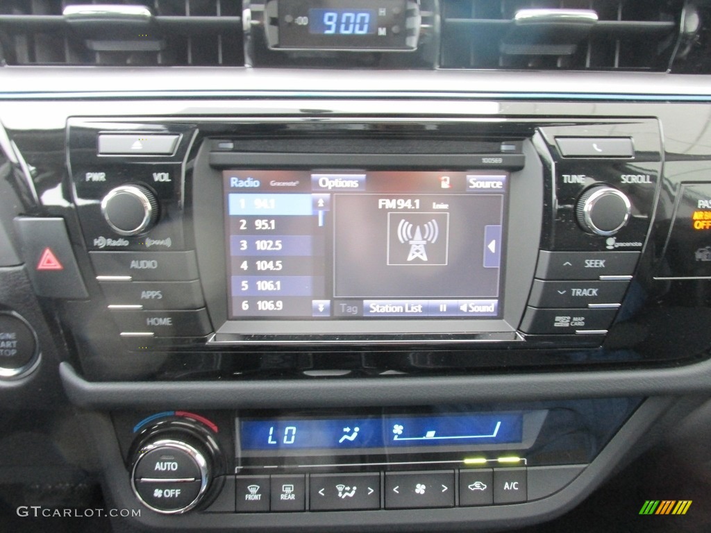 2016 Corolla S Plus - Super White / Black photo #26