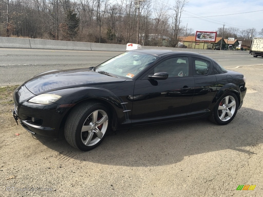 Brilliant Black 2005 Mazda RX-8 Sport Exterior Photo #111450856