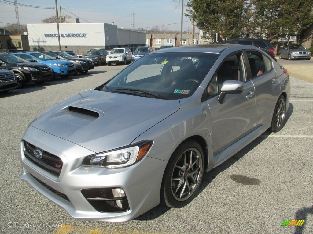 Ice Silver Metallic 2016 Subaru WRX STI Limited Exterior Photo #111451207
