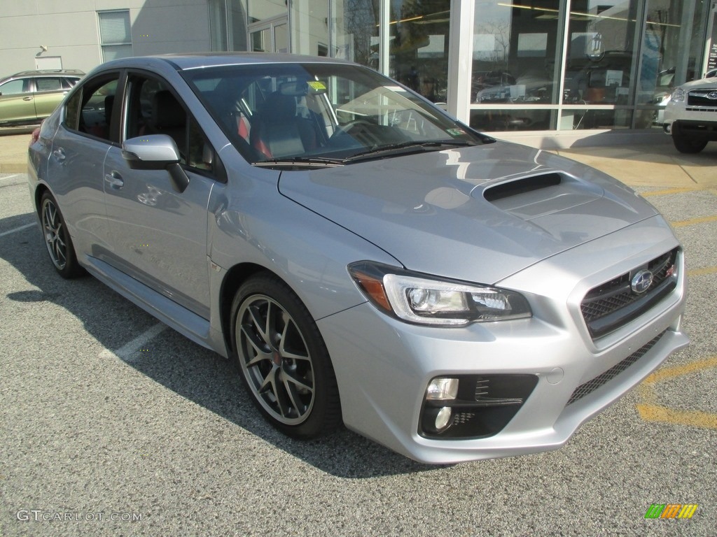 Ice Silver Metallic 2016 Subaru WRX STI Limited Exterior Photo #111451267