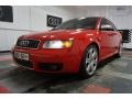 2004 Brilliant Red Audi S4 4.2 quattro Sedan  photo #2