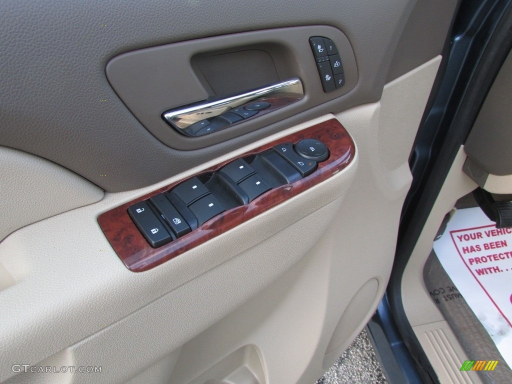 2013 Silverado 2500HD LTZ Crew Cab 4x4 - Blue Granite Metallic / Light Cashmere/Dark Cashmere photo #21