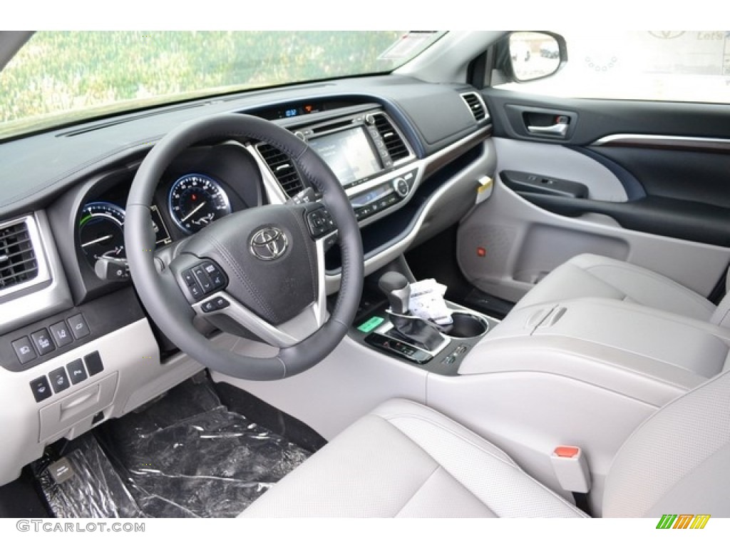 Ash Interior 2016 Toyota Highlander Hybrid Limited Platinum AWD Photo #111453904