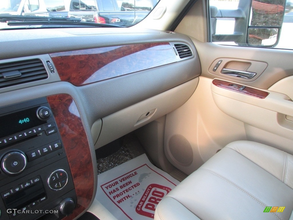 2013 Silverado 2500HD LTZ Crew Cab 4x4 - Blue Granite Metallic / Light Cashmere/Dark Cashmere photo #30