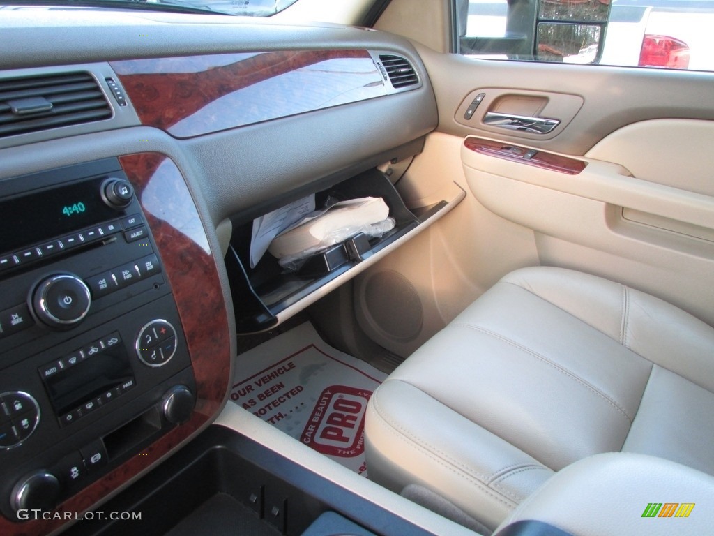 2013 Silverado 2500HD LTZ Crew Cab 4x4 - Blue Granite Metallic / Light Cashmere/Dark Cashmere photo #31