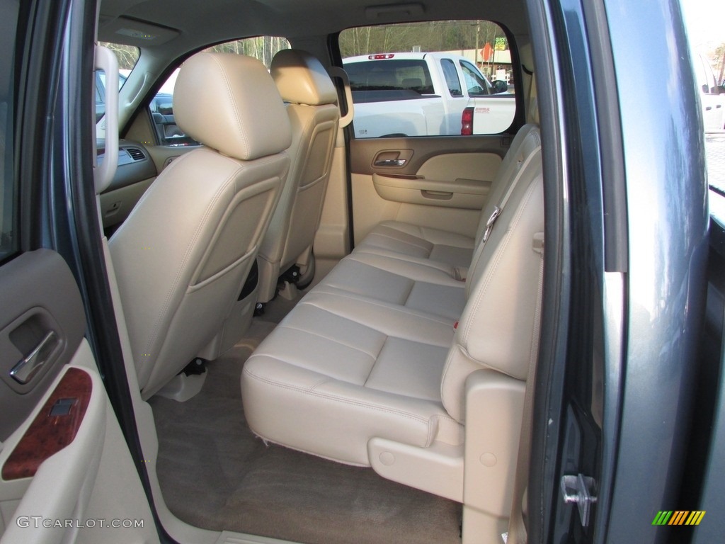 2013 Silverado 2500HD LTZ Crew Cab 4x4 - Blue Granite Metallic / Light Cashmere/Dark Cashmere photo #35