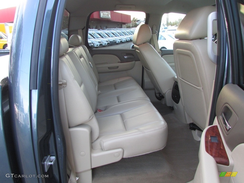 2013 Silverado 2500HD LTZ Crew Cab 4x4 - Blue Granite Metallic / Light Cashmere/Dark Cashmere photo #42