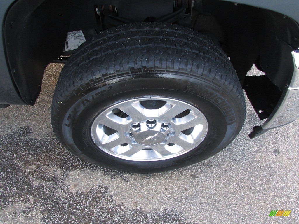 2013 Silverado 2500HD LTZ Crew Cab 4x4 - Blue Granite Metallic / Light Cashmere/Dark Cashmere photo #43