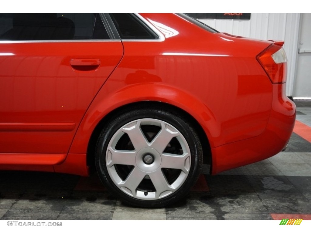 2004 S4 4.2 quattro Sedan - Brilliant Red / Black/Blue photo #77
