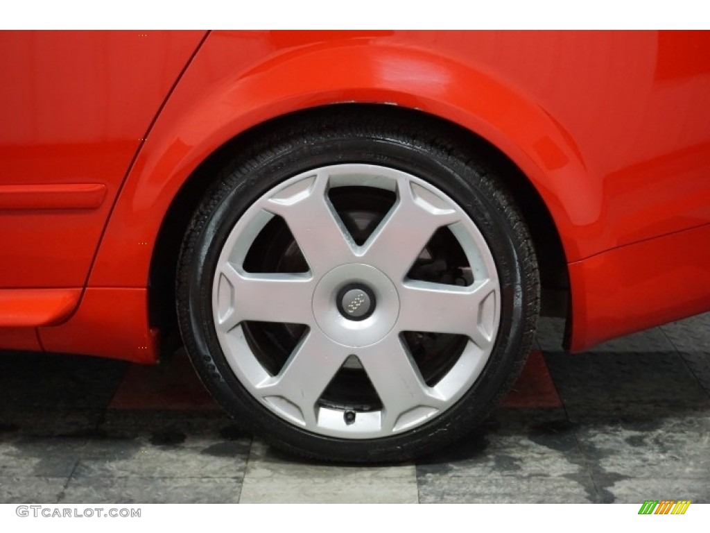 2004 S4 4.2 quattro Sedan - Brilliant Red / Black/Blue photo #78