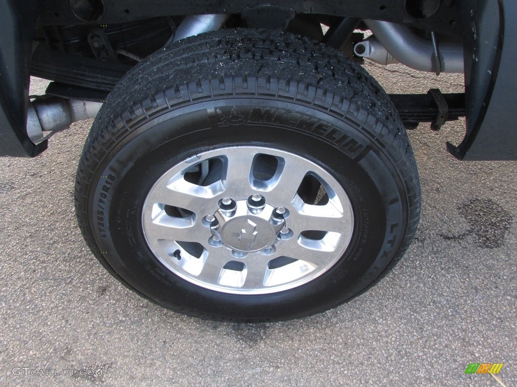 2013 Silverado 2500HD LTZ Crew Cab 4x4 - Blue Granite Metallic / Light Cashmere/Dark Cashmere photo #45